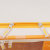欧凡  双视窗双门牛津布U型太阳花收纳箱（66L）超值2个装 黄色  WD-6512第3张高清大图