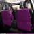 巴比伦 冬季汽车坐垫卡通女士可爱帝豪长安CS35高尔夫7大众polo福克斯小车座椅套轿车SUV毛绒保暖全包坐垫套(紫色 卡通款)第3张高清大图