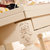 圣肯尼家具 欧式餐桌椅组合 小户型白色实木脚餐桌圆形餐台餐厅(象牙白 1.35餐桌+6椅)第5张高清大图