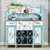 拉斐曼尼 SHX004 餐边柜 地中海乡村风格储物柜子 小户型餐厅厨房柜 边柜(默认)第2张高清大图