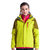 TECTOP户外新款冲锋衣男女三合一两件套西藏防水保暖加厚登山外套(女款芥黄色 XL)第3张高清大图