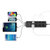 奥睿科（ORICO）TPC-8A4U 国标8位插座/插排/插线板/接线板 智能4口USB手机平板充电器(黑色 1.5M)第5张高清大图