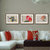 积善 客厅装饰画 沙发背景墙挂画餐厅卧室三联画现代简约壁画(C款)第3张高清大图