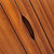 北欧篱笆 南美胡桃木衣柜全实木五门整体衣柜组装储物柜现代中式(原木色 默认)第3张高清大图