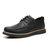 ECCO爱步男士休闲系列皮鞋 新款舒适软底软面脚感超好 430502(黑色 40)第2张高清大图