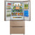 【Midea】美的冰箱 多门冰箱无霜风冷 532升变频节能 智能操控 净味家用对开门冰箱 BCD-532WGPZV玫瑰金(格调金 532升)第4张高清大图