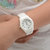 阿玛尼（ARMANI） 阿玛尼手表 *防水 时尚 石英 陶瓷 腕表 女表 AR1405 白色第2张高清大图