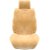 嗨车族 毛绒汽车冬季坐垫 毛垫座垫套 保暖舒适LD901(杏黄色)第2张高清大图