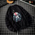 筑恒丰男士2020春季新款悟空弹力圆领套头卫衣W06(黑色 XL)第2张高清大图