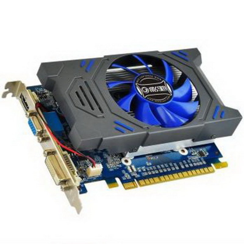 影驰(galaxy)gt730骁将 901mhz/5010mhz 2g/64b d5 pci-e显卡