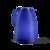 EMSA爱慕莎保温壶家用水壶大容量暖壶开水瓶玻璃内胆24小时保温瓶曼波MAMBO德国原装进口(蓝色半透明1L)第3张高清大图