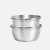 家用切碎器料理机淘米沥水篮不锈钢盆筛碗盆套装(NOKA-20436 默认)第2张高清大图