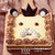 贝思客 新狮子王蛋糕 狮子座蛋糕芒果慕斯蛋糕蓝莓果味蛋糕狮子座生日蛋糕(1磅)第4张高清大图
