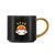 共禾京品国潮财神猫系列复古创意马克杯大容量咖啡陶瓷情侣水杯(黑色 礼盒装)第8张高清大图