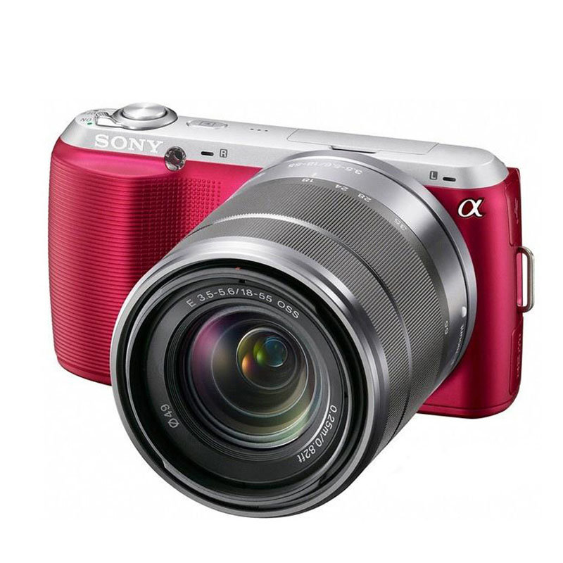 索尼(SONY)NEX-C3K(18-55mm)微单相机 粉色