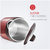 美的电热水壶MK-HJ1708（HJ1708a）304不锈钢 双层防烫烧水壶 家用1.7L大容量自动断电红色(红色)第5张高清大图