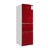 美菱（MeiLing） BCD-206L3BN 206升三门节能冰箱（红色）软冷冻家用 钢化红色玻璃面板第2张高清大图