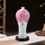 醴陵陶瓷器花瓶摆件釉下彩五彩手绘花瓶插花现代中式客厅装饰第3张高清大图