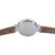 天梭/Tissot瑞士手表 弗拉明戈系列 石英皮带女士手表T094.210.16.011.00(银壳白面白带 皮带)第3张高清大图