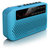 飞利浦插卡音响 SBM120 U盘便携晨练收音机 老人音箱 MP3播放器 数字选歌(蓝色 标配（不含内存卡）)第4张高清大图