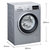 预售延迟发货西门子(SIEMENS)WS12K2C81W6.2公斤变频滚筒洗衣机(银色)XQG62-WS12K2C81W第3张高清大图