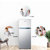 万宝(Wanbao) BCD-126 126升双门冰箱 家用小冰箱 冷藏冷冻电冰箱 银色(银拉丝)第5张高清大图