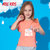 abckids童装 2018新款夏装上衣儿童体恤女童短袖t恤短款圆领纯棉F8211001D(80CM 火烈鸟红)第4张高清大图