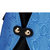 柏雅图2017夏季新款百搭时尚休闲欧美潮流手提包单肩包女73057(蓝色)第4张高清大图