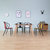 北欧餐桌长方形餐桌椅组合现代简约实木饭店家用小户型创意多功能(原木色)第5张高清大图
