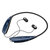 LG HBS-810 蓝牙耳机多功能双耳立体声运动型通用 颈挂式运动跑步(深蓝色)第4张高清大图