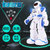 恒中意遥控智能机器人822蓝 遥控智能手指感应启蒙知识第4张高清大图