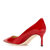 JIMMY CHOO新款时尚红色尖头细跟高跟鞋ROMY60-PAT-RED35.5红色 时尚百搭第3张高清大图