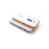 品能（PINENG）PN-968(10000mAh) 手机充电宝移动电源(雅典白--橙色边框)