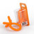 可么多么婴幼儿宝宝安抚牙胶3D（橙色）1只装 硅胶磨牙棒韩国原装进口第5张高清大图