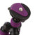 早行客（earlymen） EM-120 微单 数码相机自拍通用迷你三脚架 便携百变三角支架承重300g(紫色)第4张高清大图