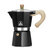 十角摩卡壶咖啡壶外贸热销家用意式浓缩煮咖啡机拿铁咖啡器具(木纹柄银色6杯（300ml）)第4张高清大图