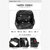 APPLES苹果新款韩版百搭真皮双肩包女大容量软皮防盗旅行包(黑色)第10张高清大图