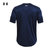 安德玛男款套头圆领运动短袖T恤216M深蓝色 国美甄选第2张高清大图