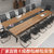 成都办公桌会议桌长桌条桌简约现代会议室工作台小型办公桌椅组合(6.0米长*1.5米宽)第2张高清大图