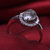 梦克拉Mkela S925银镶发晶戒指 炫动 水晶戒指环大小可调节第5张高清大图