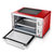 东菱（Donlim）电烤箱TO-Q610 煎烤两用多功能家用电烤箱 10L 时尚红第3张高清大图