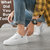 回力板鞋 小白鞋男士滑板鞋白色低帮透气潮流运动鞋39黑白 国美超市甄选第10张高清大图