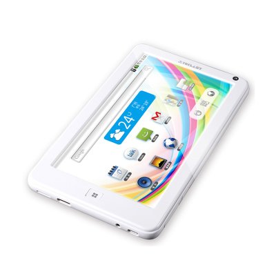 台电（teclast）P76TI平板电脑 白色 （Android2.3 7寸电容屏  A10处理器  内置高清摄像头 支持OTG扩展）