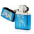 美国*芝宝Zippo打火机 蓝冰雕刻 正版 21089蓝冰女神  2009年老款第3张高清大图