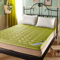 奢派家纺竹炭立体床垫床褥子舒适款榻榻米地铺可折叠学生床垫宿舍加厚不易变形(绿色 1.2*2.0米床)
