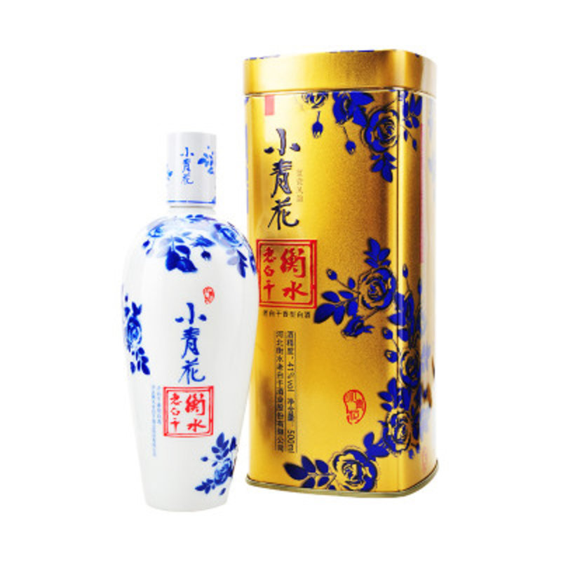 41度衡水老白干小青花500ml/瓶【图片 价格 品牌 报价