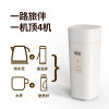 大宇(DAEWOO)电水壶 烧水壶便携式家用旅行电热水壶 随行冲奶泡茶养生保温杯 D2升级款(白色)