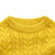 宝宝圆领毛衣 秋冬装新款男童童装儿童套头针织衫my1411(140 黄色)第2张高清大图