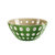 意大利guzzini 原装进口创意小吃碗家用水果碗甜品碗沙拉碗幻影波点碗 国美厨空间(绿色 中号)第4张高清大图
