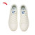 安踏男鞋板鞋2022新款夏季小白鞋休闲运动鞋时尚耐磨板鞋男R(象牙白/海雾蓝 44.5)第5张高清大图